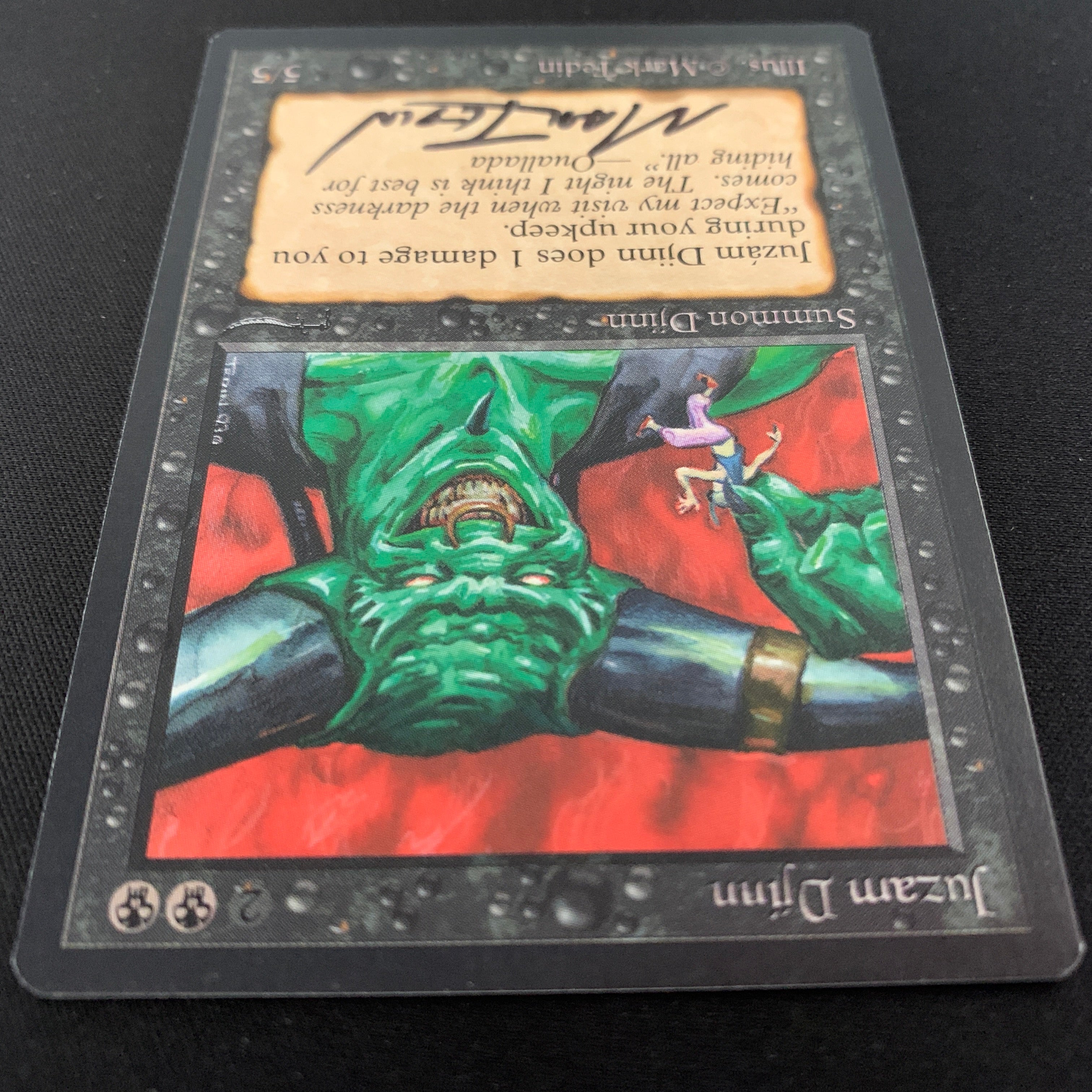 MTG Singles - Juzam Djinn - Arabian Nights - 