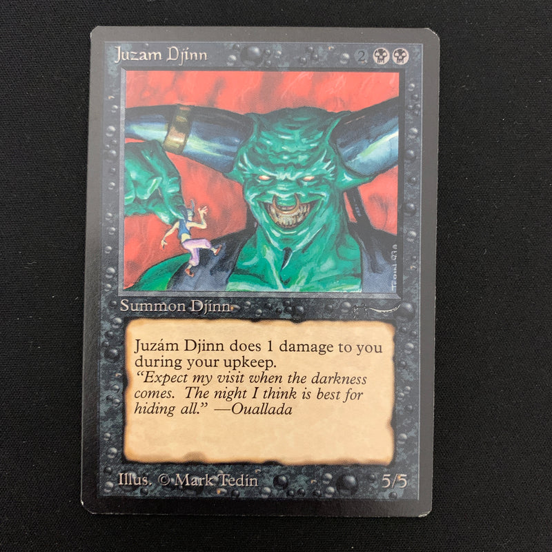 Magic the Gathering Juzam Djinn - Arabian Nights 