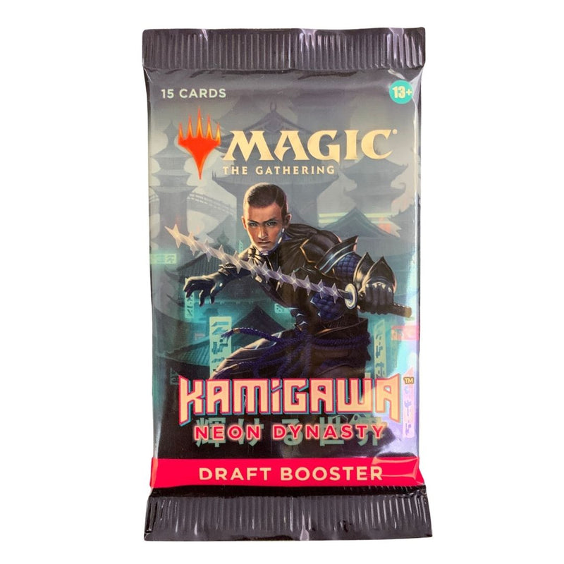 Magic the Gathering Kamigawa Neon Dynasty Draft Booster Pack English