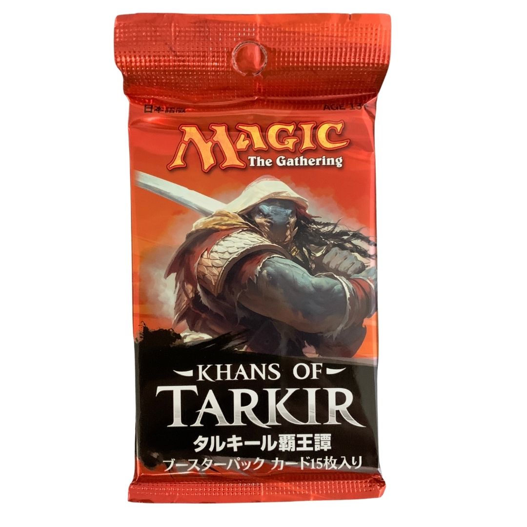 MTG Sealed Product - Khans of Tarkir Booster Pack - Japanese