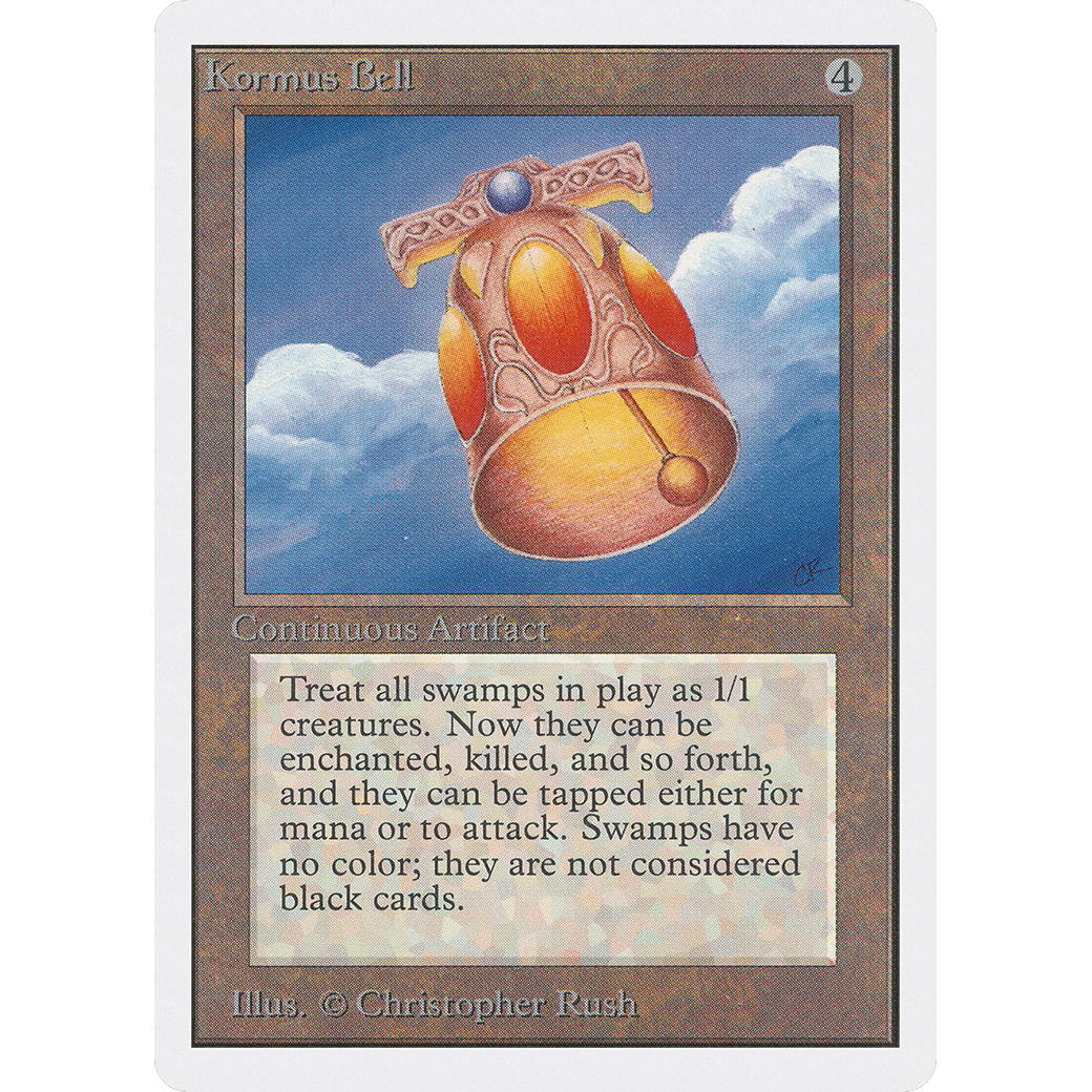 MTG Singles - Kormus Bell - Unlimited - NM