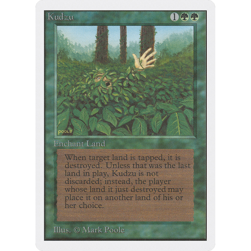 MTG Singles - Kudzu - Unlimited - NM