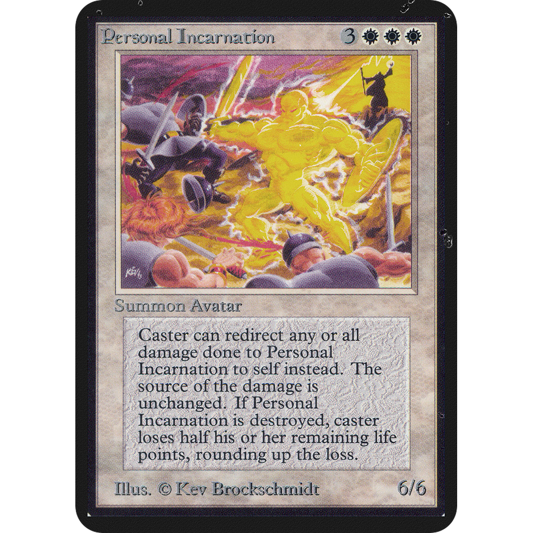 MTG Singles - Personal Incarnation - Alpha - 