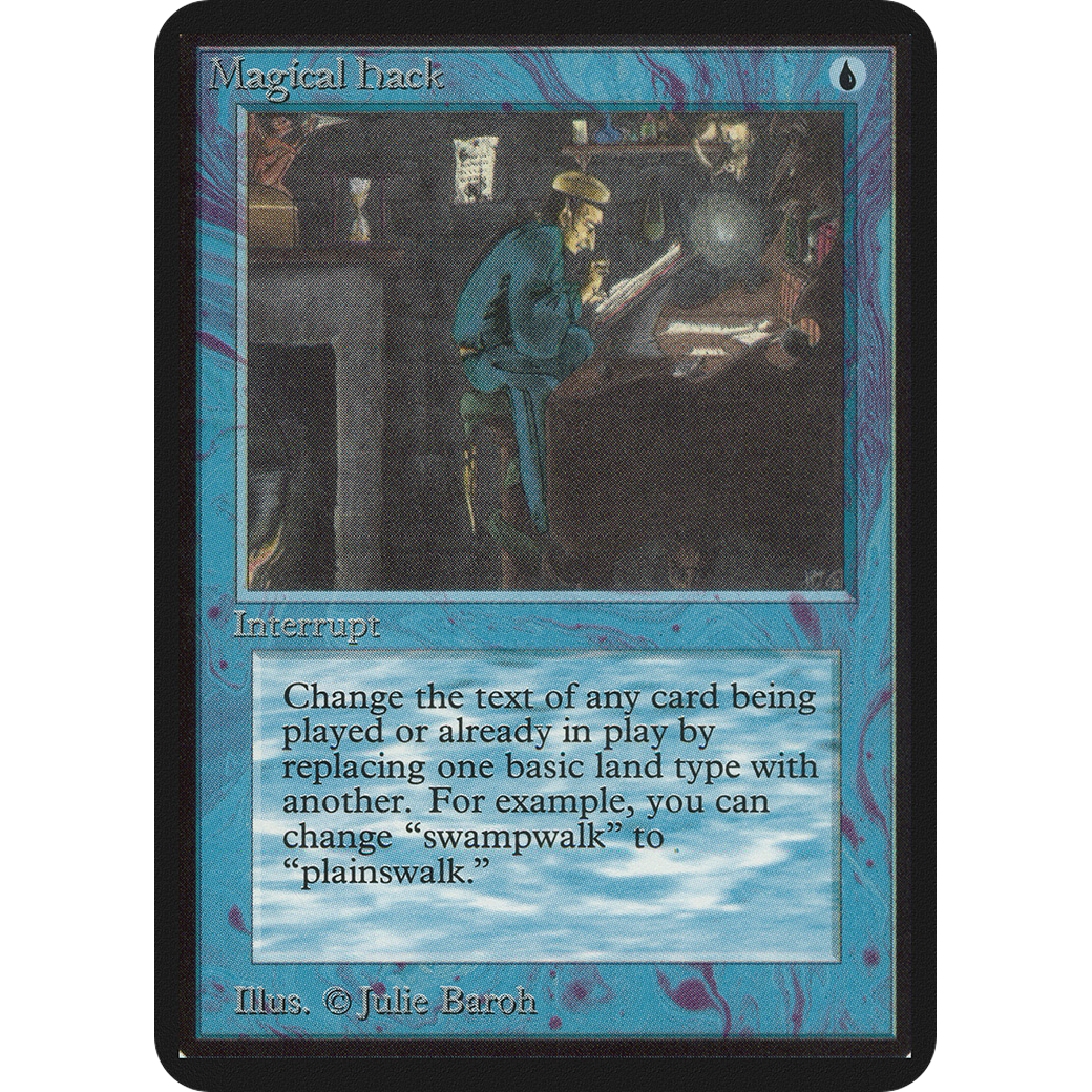 MTG Singles - Magical Hack - Alpha - 