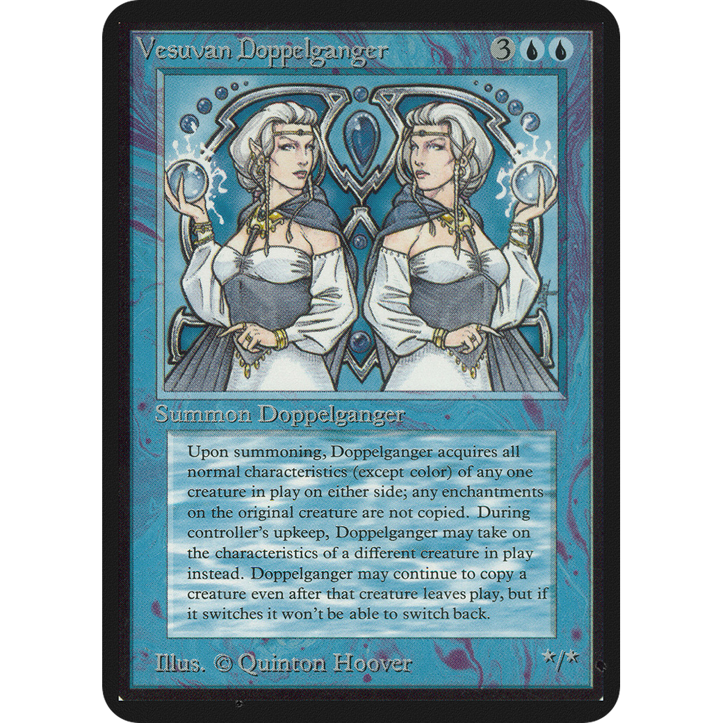 MTG Singles - Vesuvan Doppelganger - Alpha - 