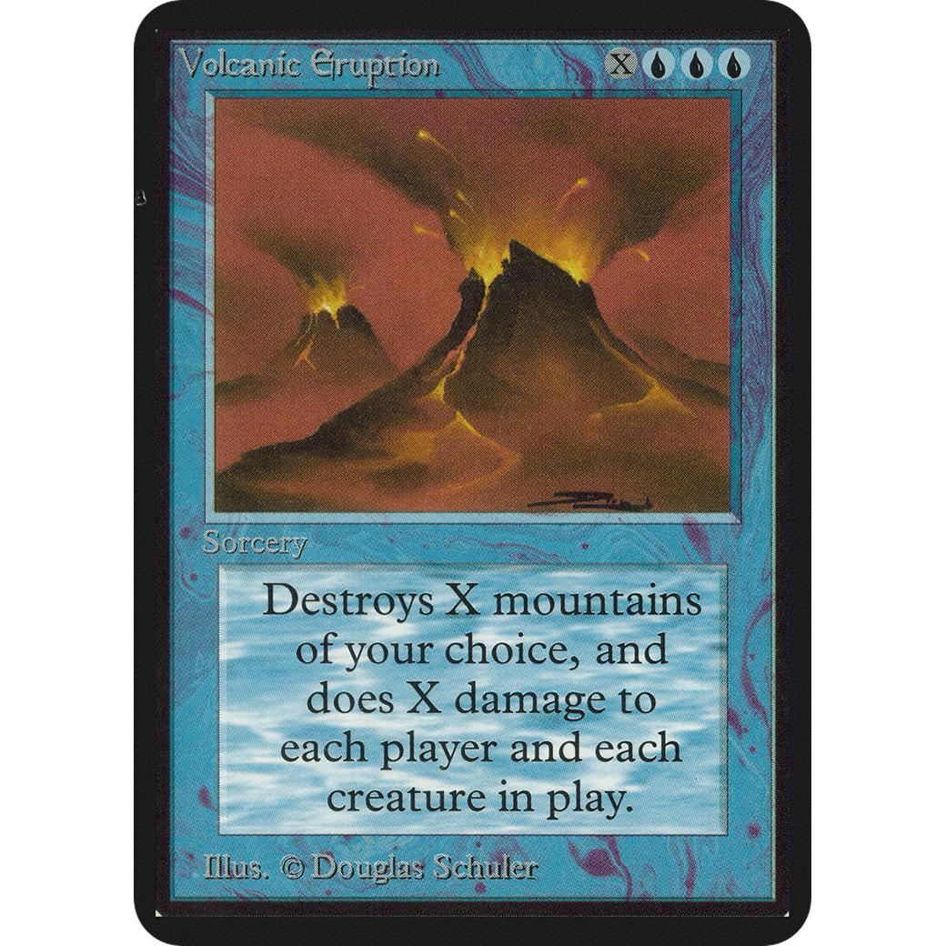 MTG Singles - Volcanic Eruption - Alpha - 