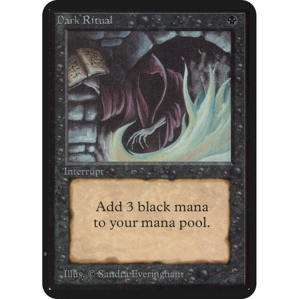 MTG Singles - Dark Ritual - Alpha - 