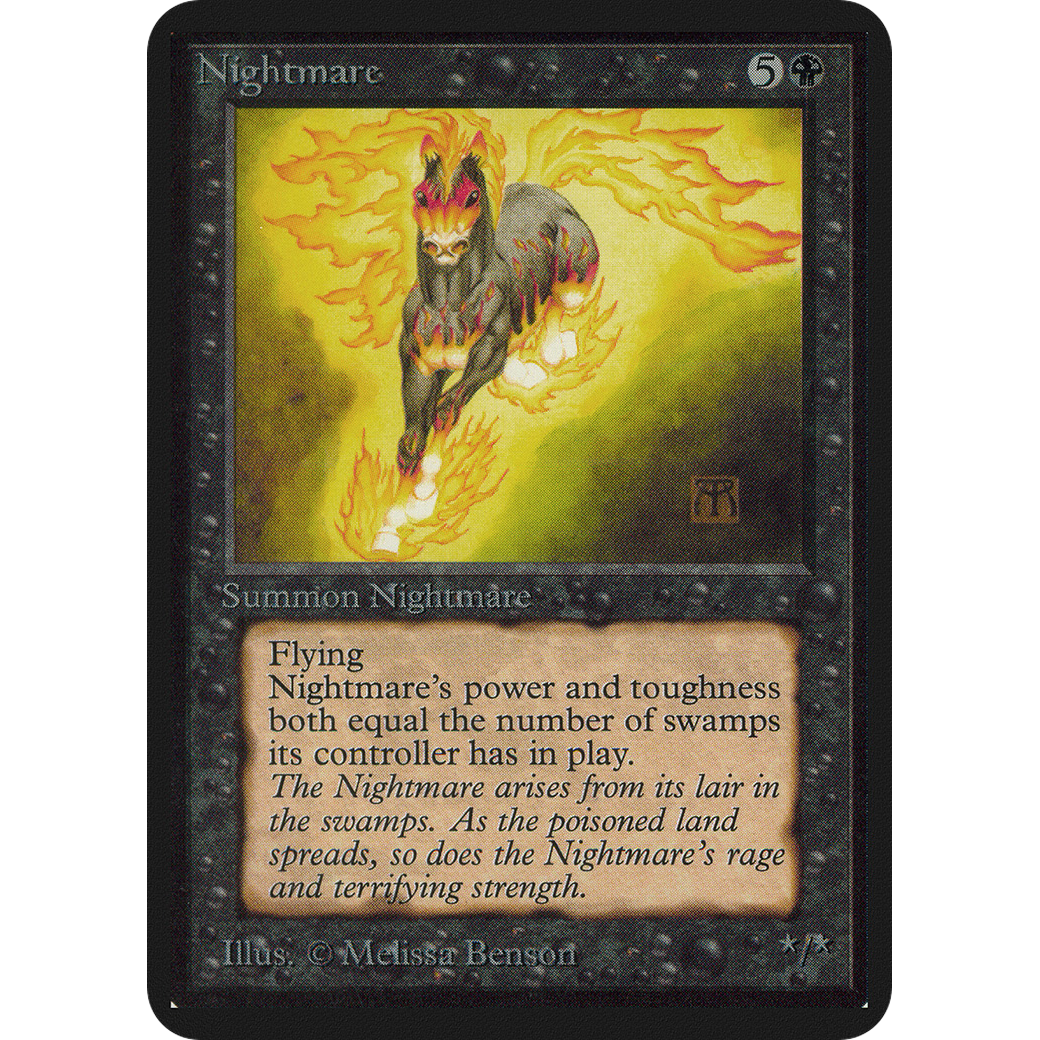 MTG Singles - Nightmare - Alpha - 