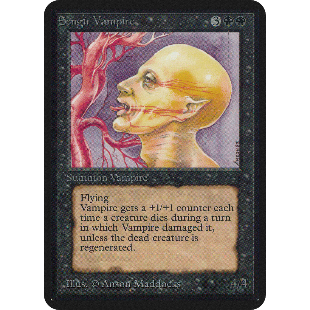 MTG Singles - Sengir Vampire - Alpha - 