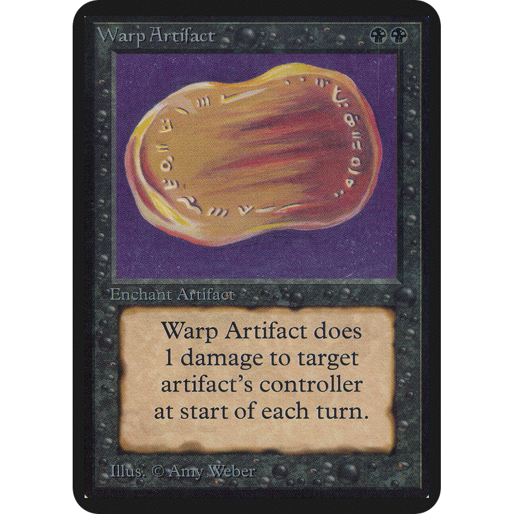 MTG Singles - Warp Artifact - Alpha - 