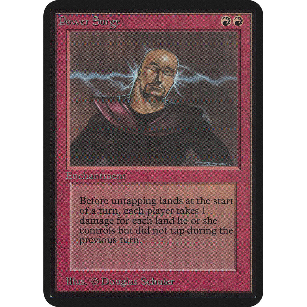 MTG Singles - Power Surge - Alpha - 