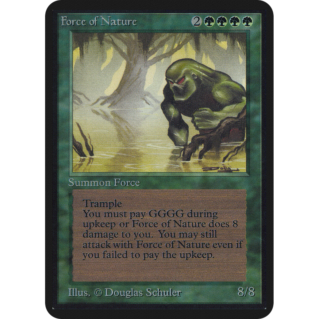 MTG Singles - Force of Nature - Alpha - 
