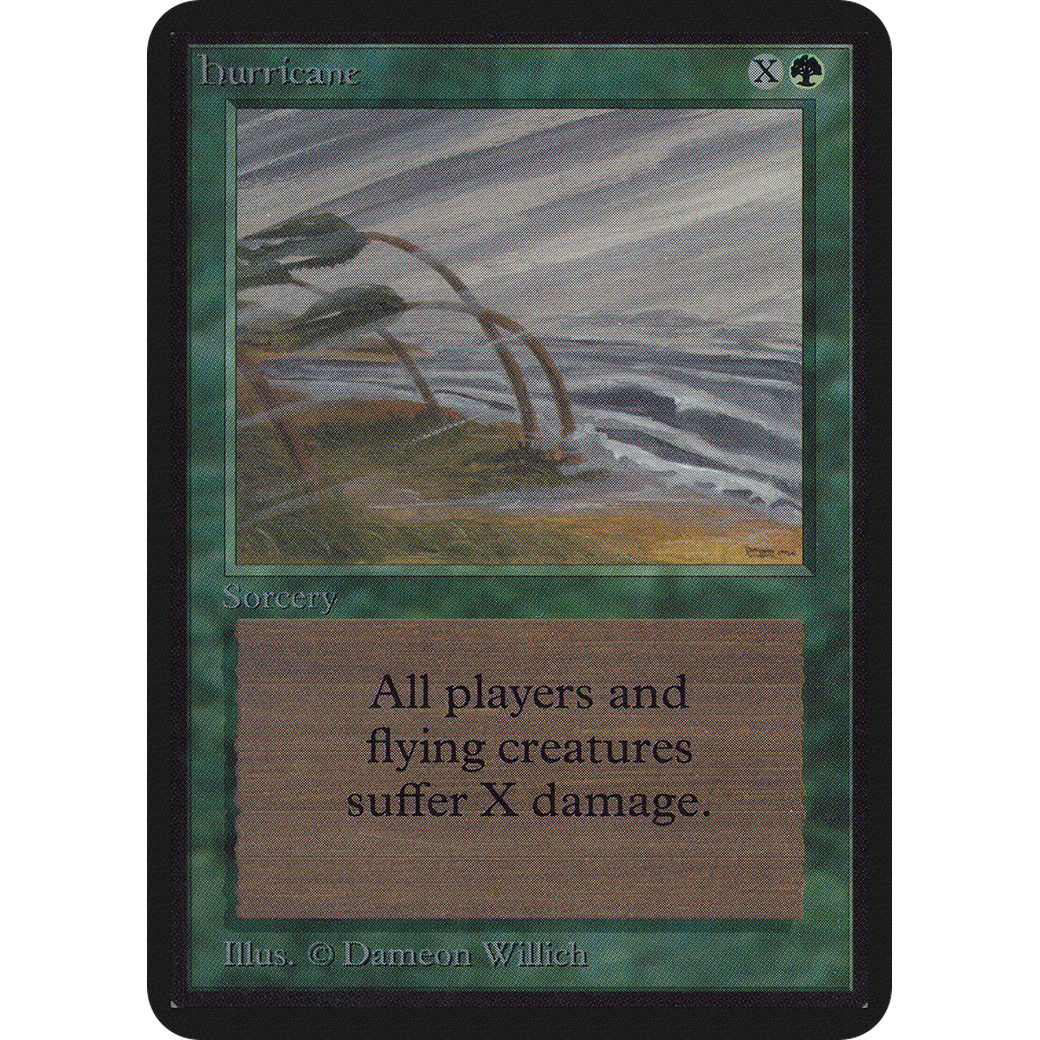 MTG Singles - Hurricane - Alpha - 