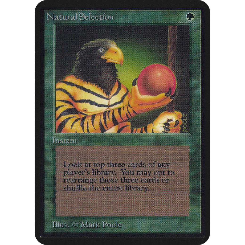 MTG Singles - Natural Selection - Alpha - 