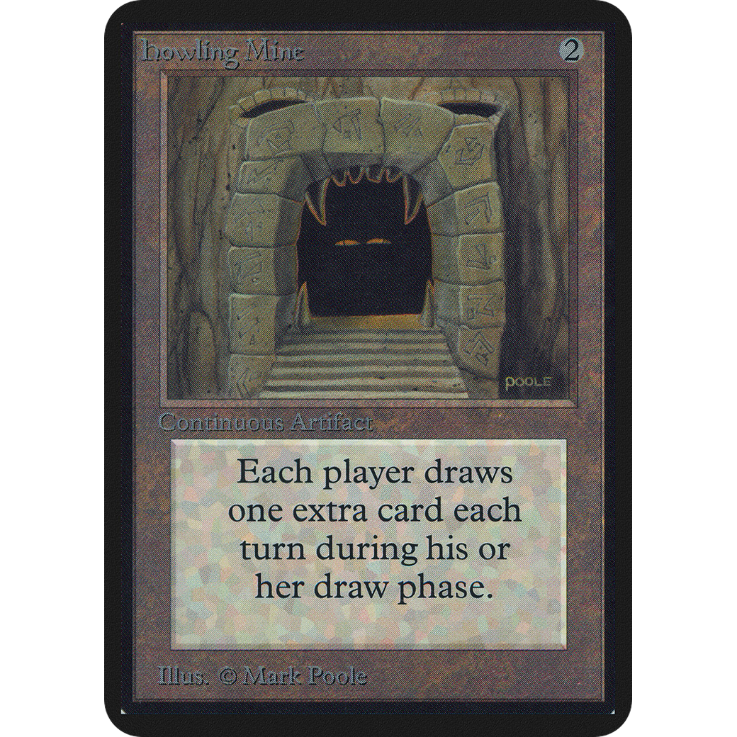 MTG Singles - Howling Mine - Alpha - 