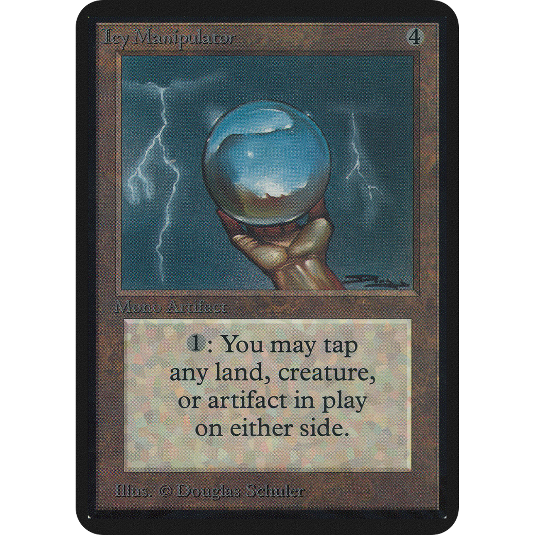 MTG Singles - Icy Manipulator - Alpha - 