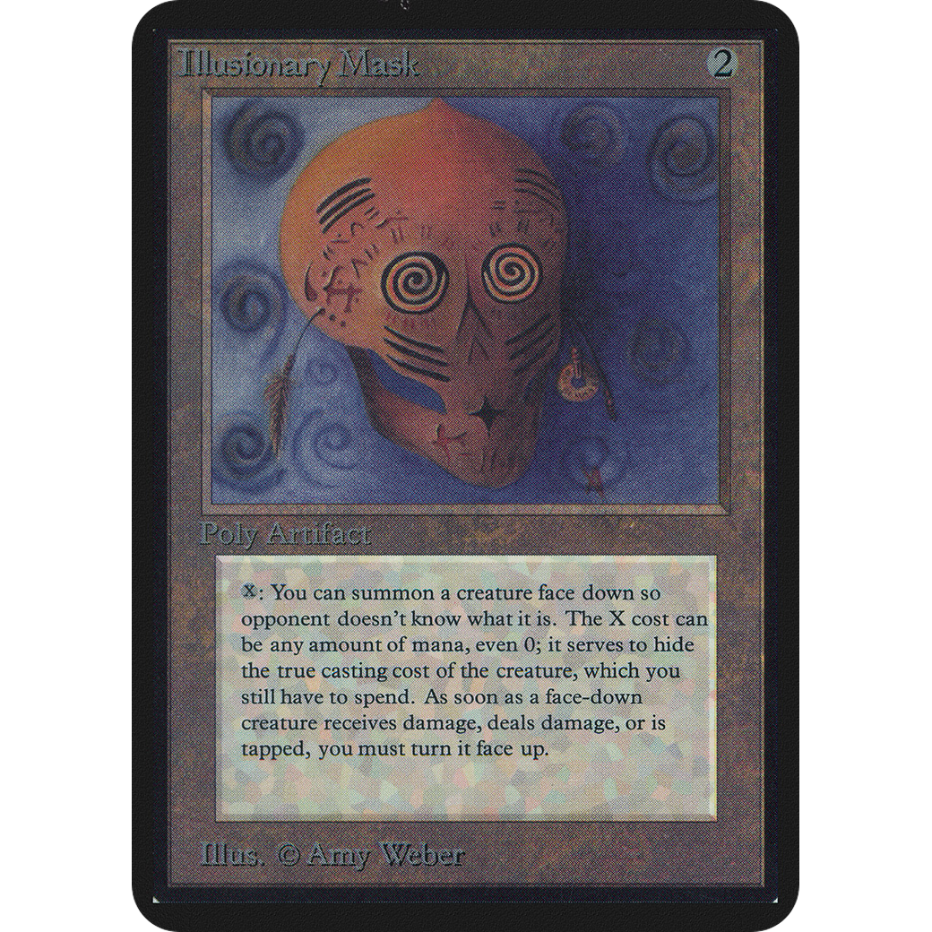 MTG Singles - Illusionary Mask - Alpha - 