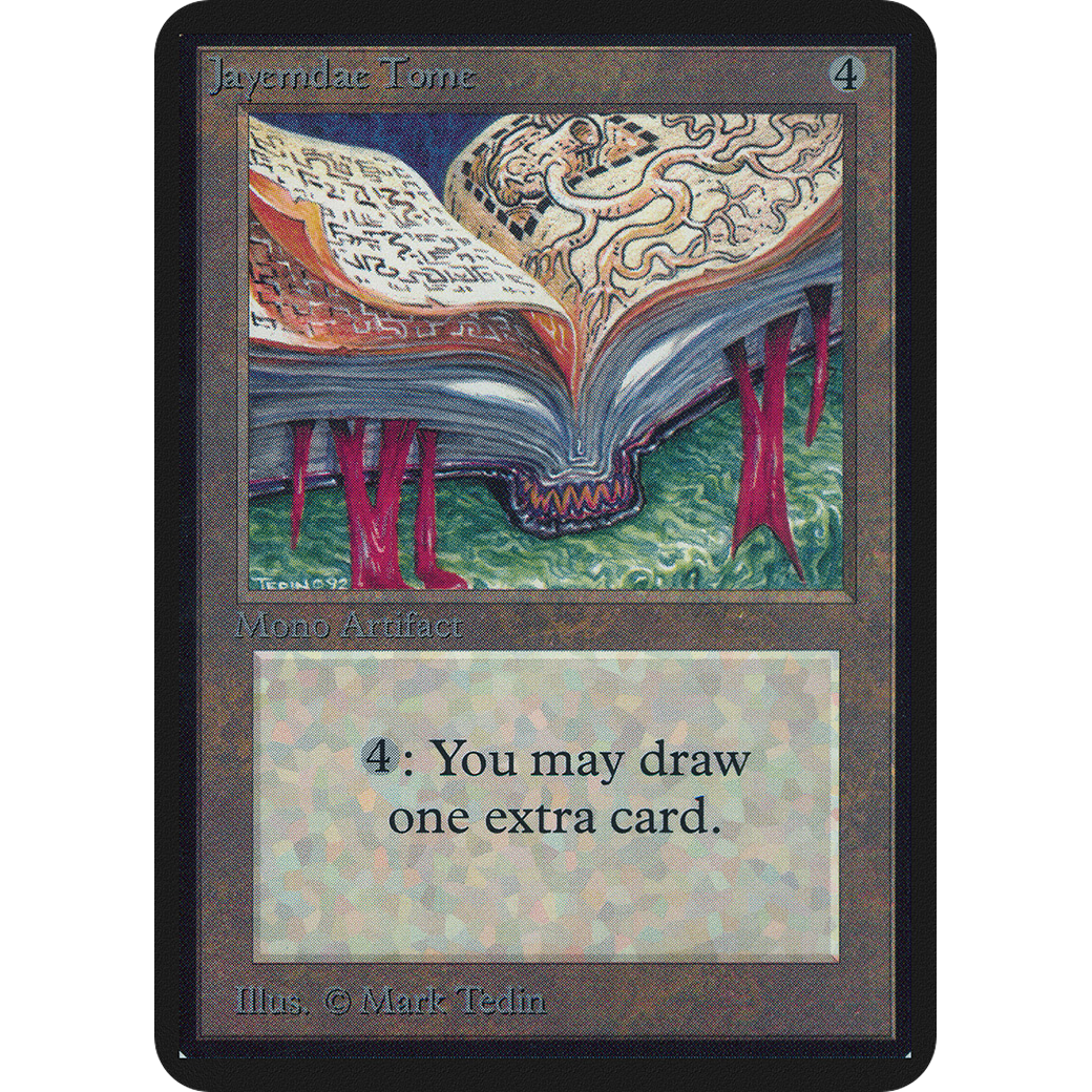 MTG Singles - Jayemdae Tome - Alpha - 