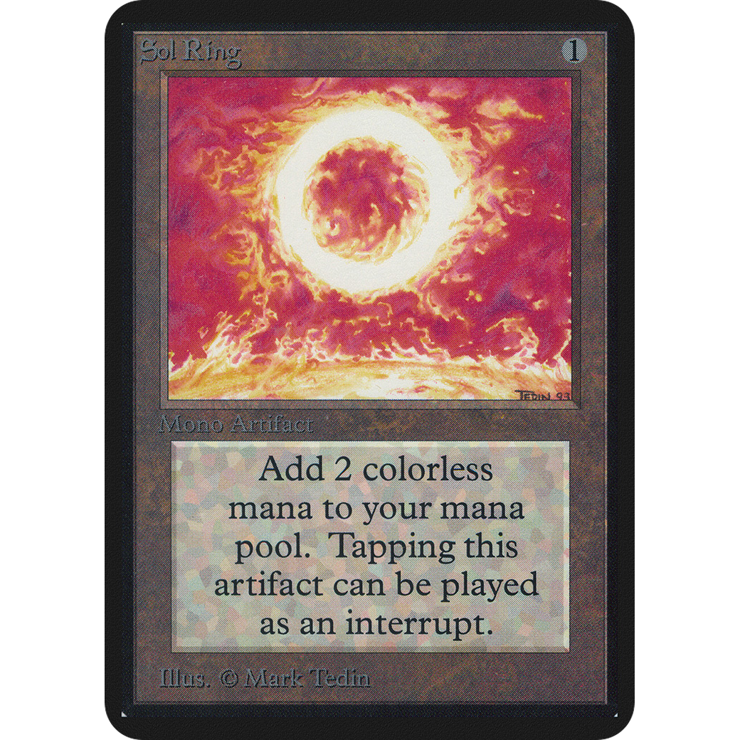 MTG Singles - Sol Ring - Alpha - 