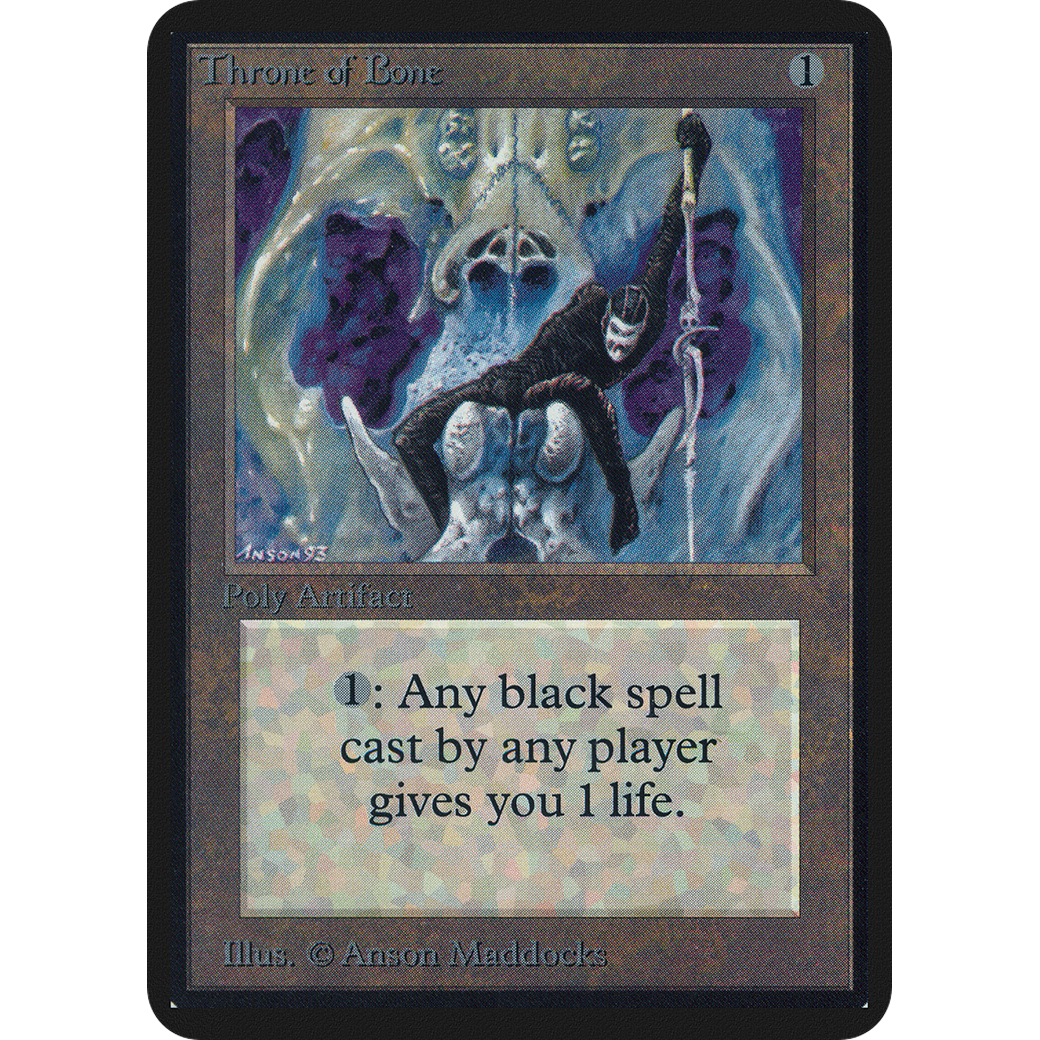 MTG Singles - Throne of Bone - Alpha - 