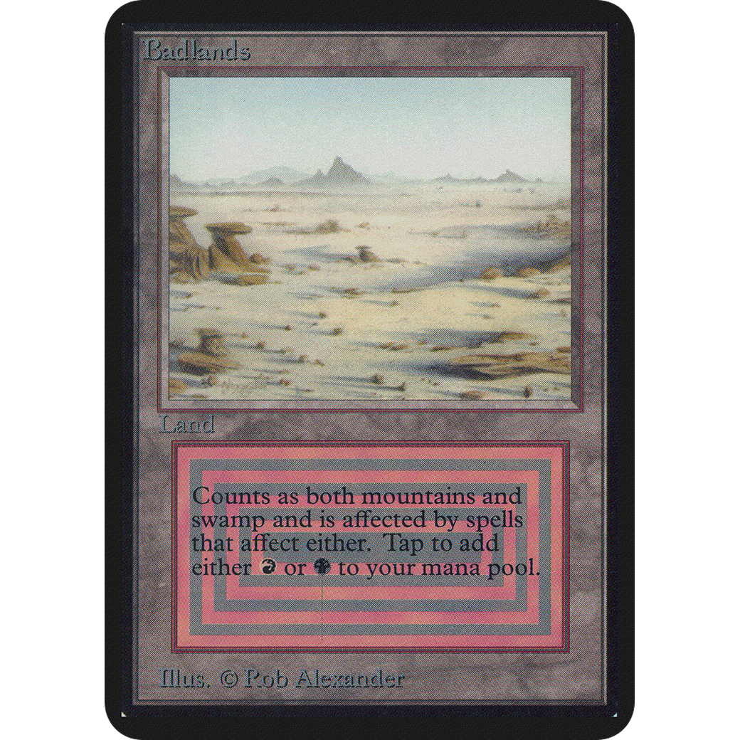 MTG Singles - Badlands - Alpha - 