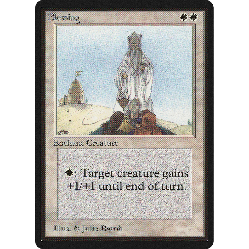 MTG Singles - Blessing - Beta - Regular