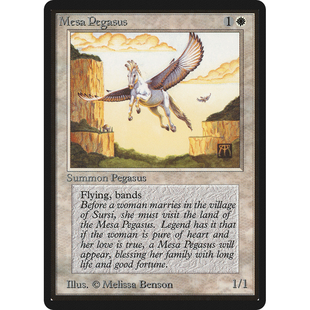 MTG Singles - Mesa Pegasus - Beta - Regular