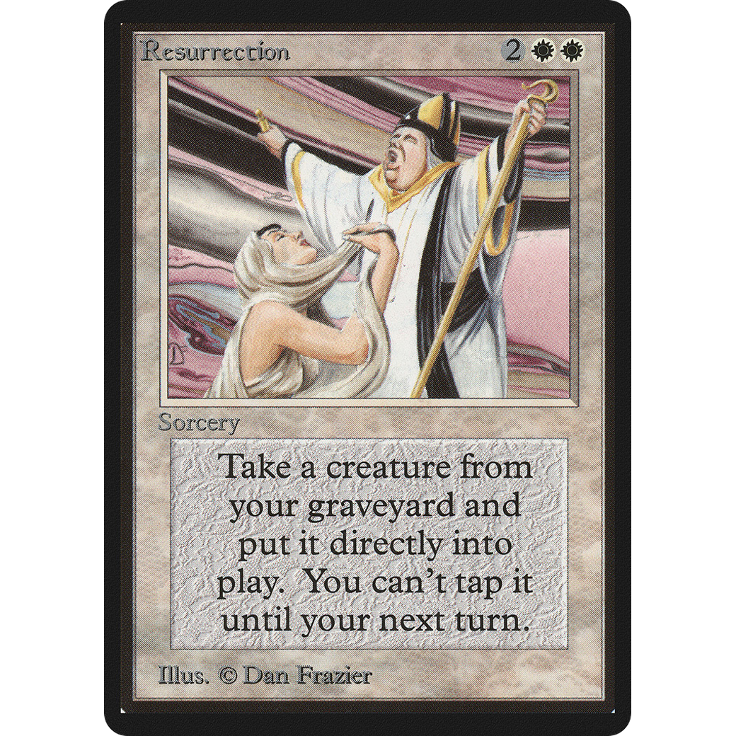 MTG Singles - Resurrection - Beta - Regular