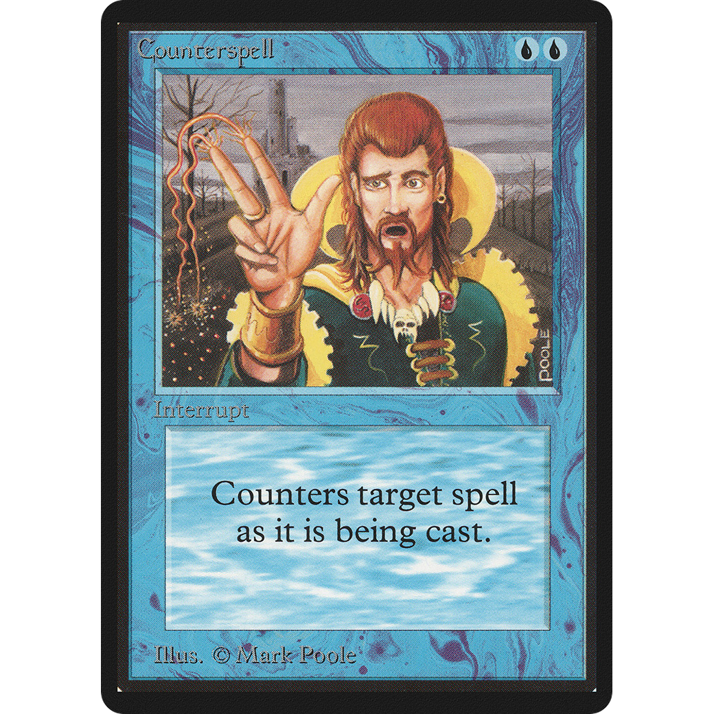MTG Singles - Counterspell - Beta - 