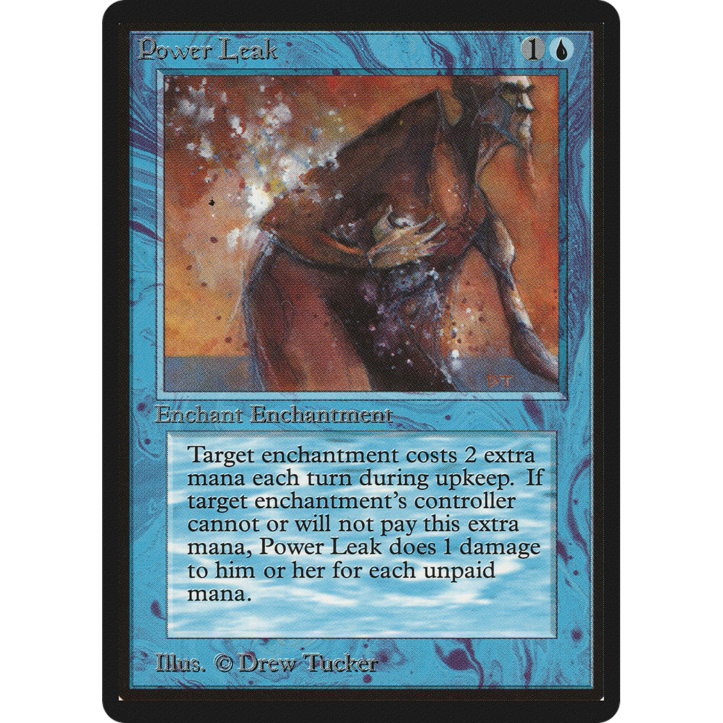 MTG Singles - Power Leak - Beta - Regular