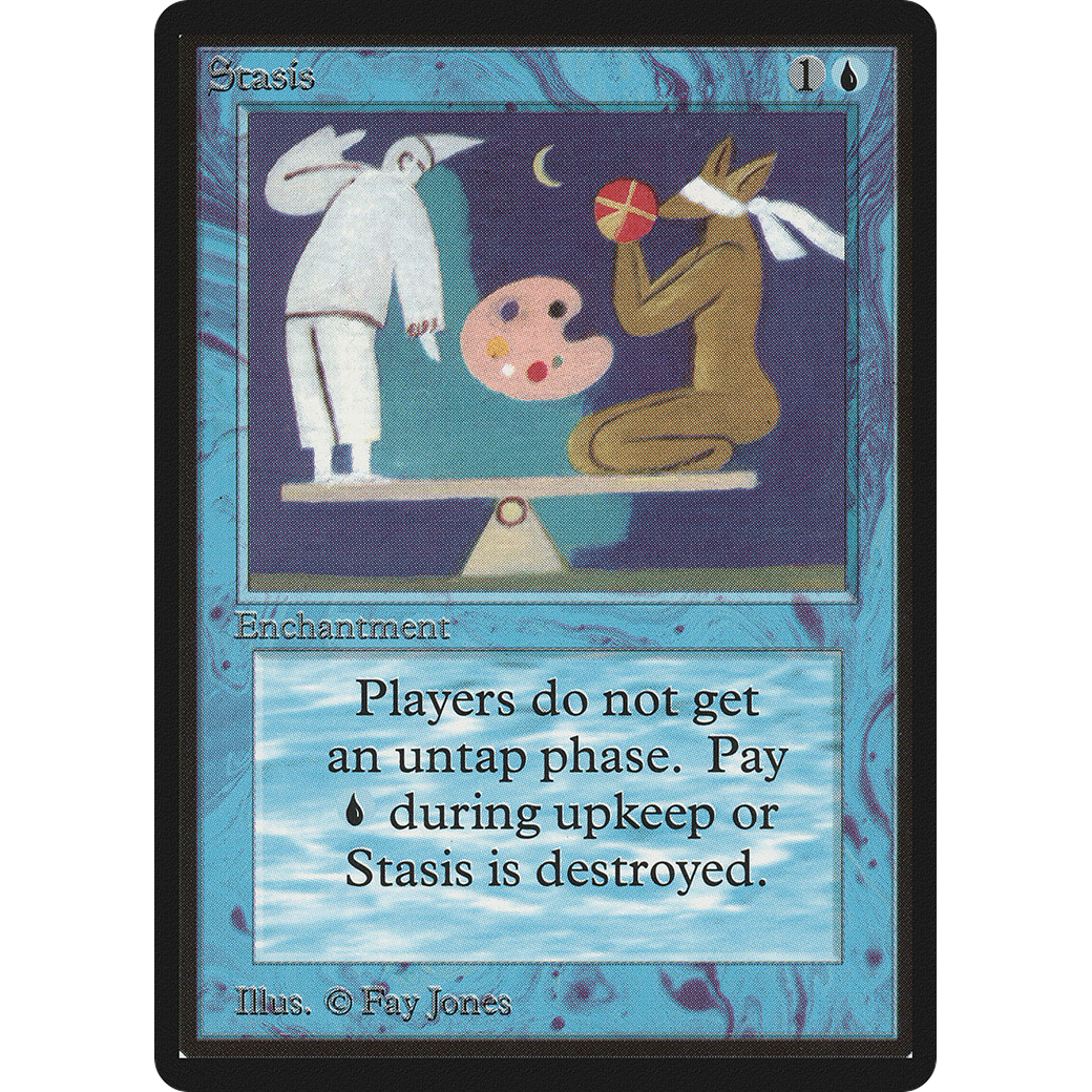 MTG Singles - Stasis - Beta - 