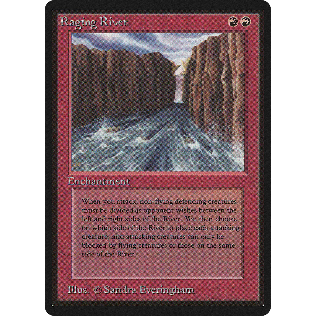 MTG Singles - Raging River - Beta - 