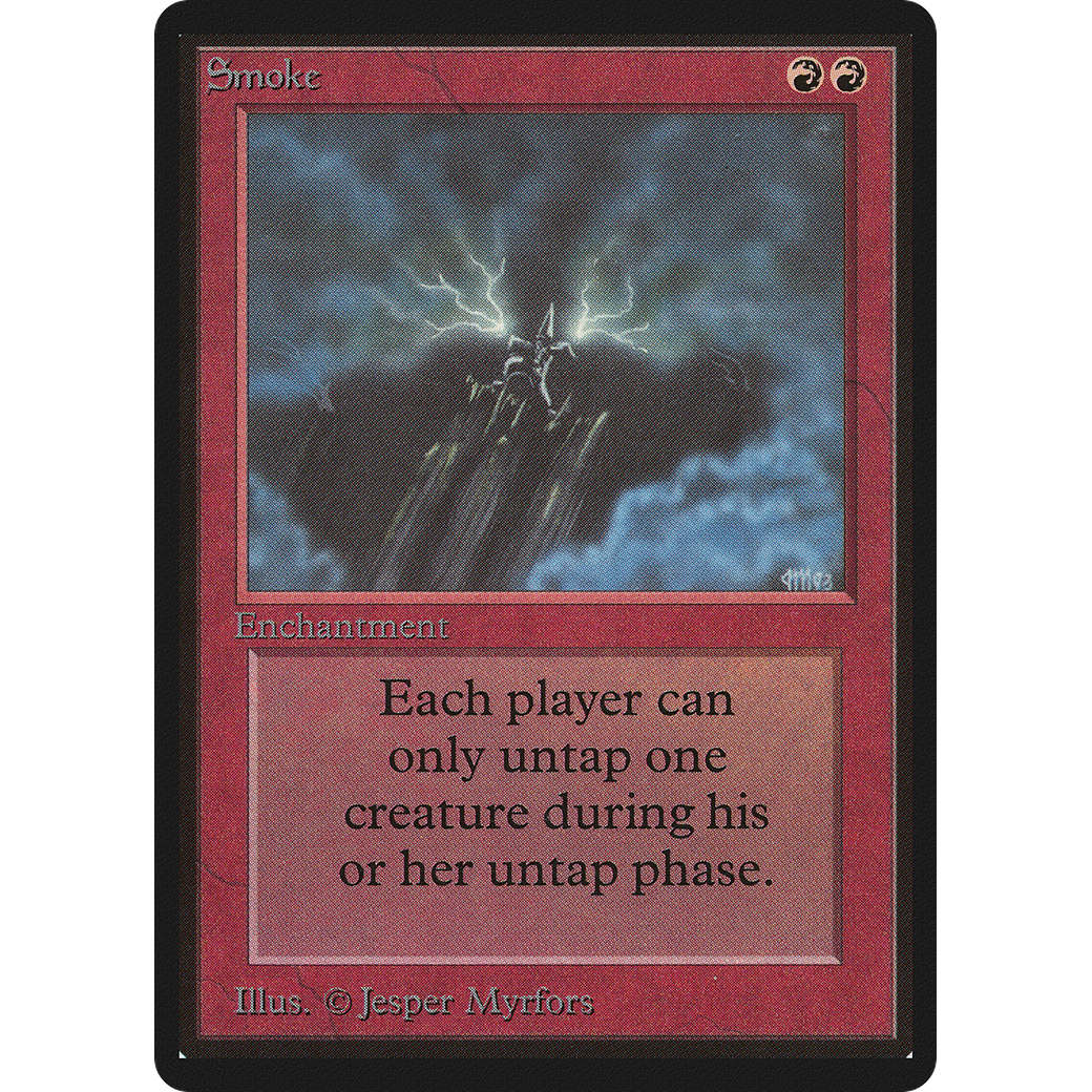 MTG Singles - Smoke - Beta - 