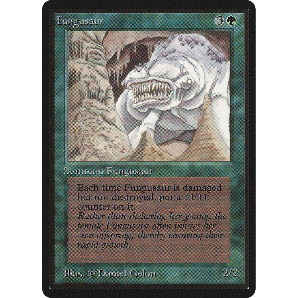 MTG Singles - Fungusaur - Beta - Regular