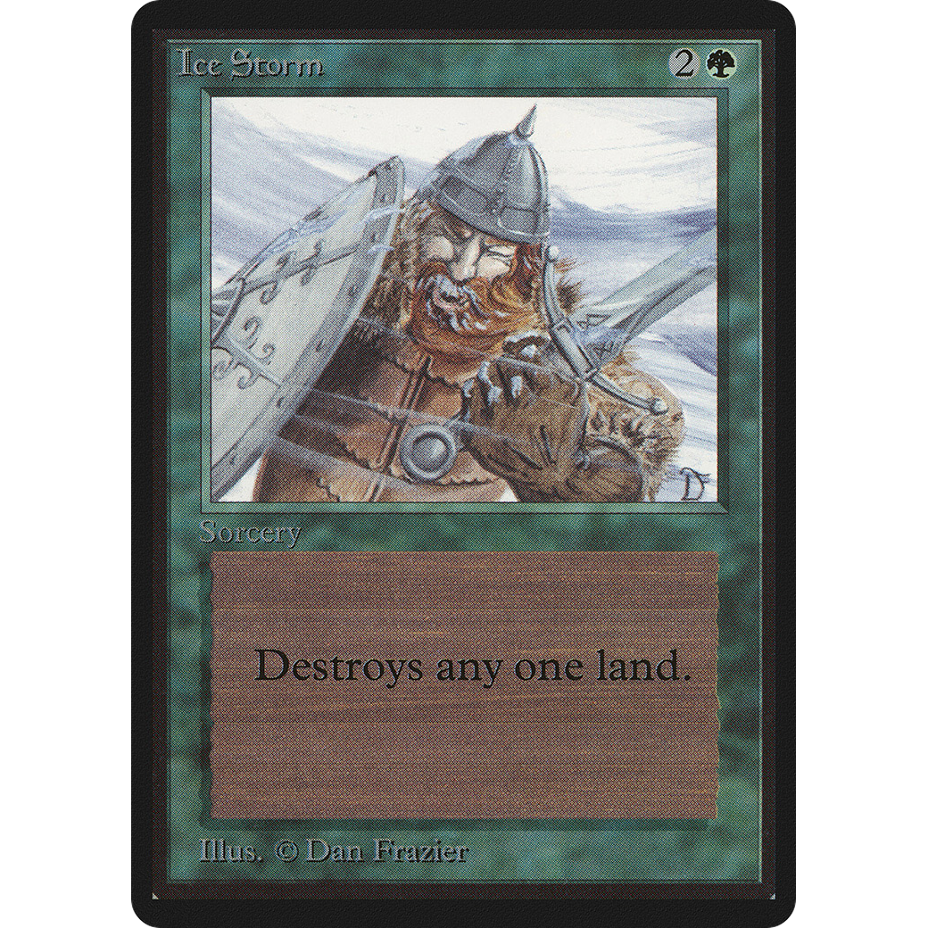 MTG Singles - Ice Storm - Beta - 