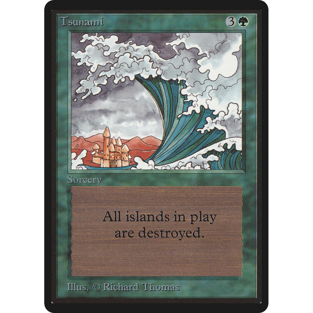 MTG Singles - Tsunami - Beta - Regular