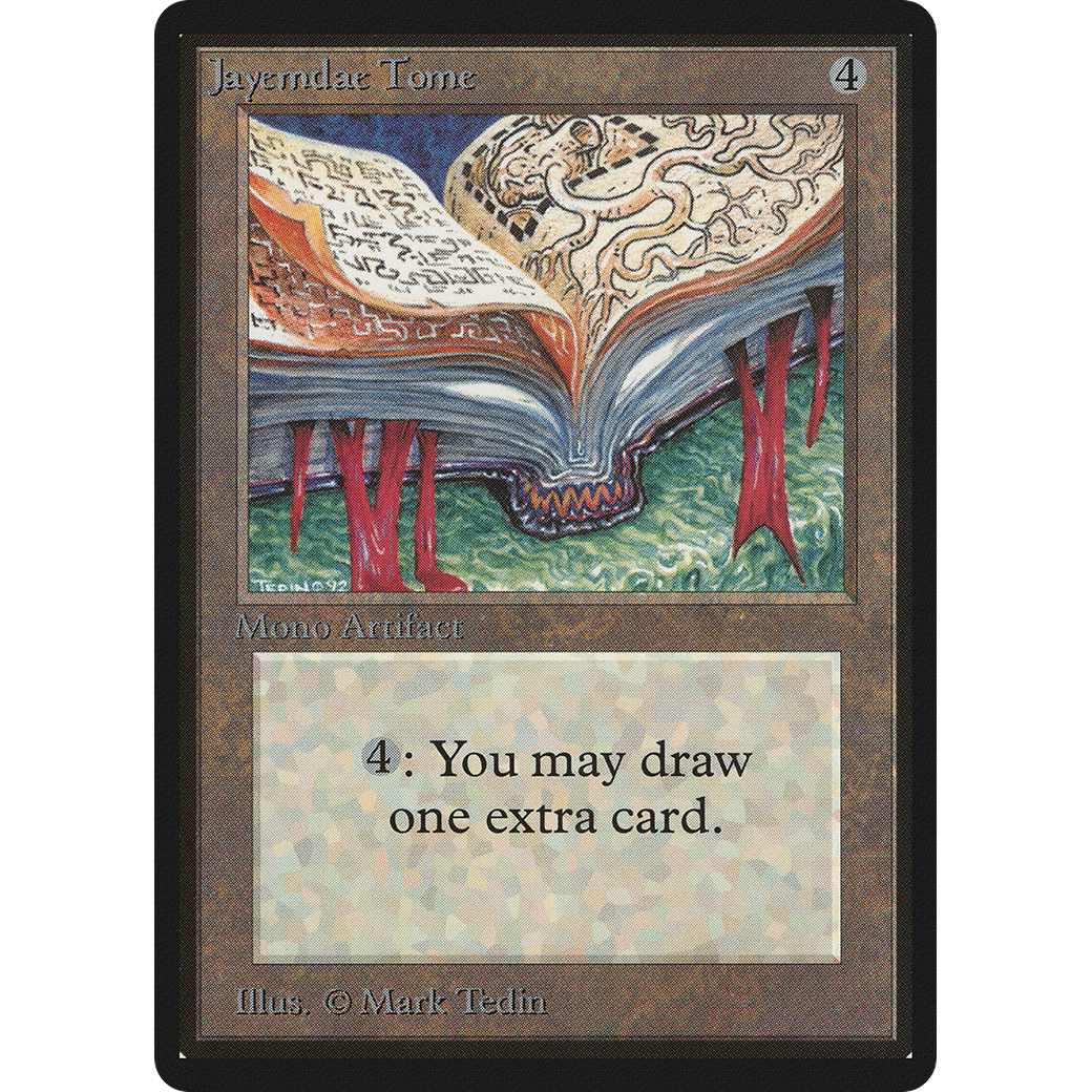 MTG Singles - Jayemdae Tome - Beta - 