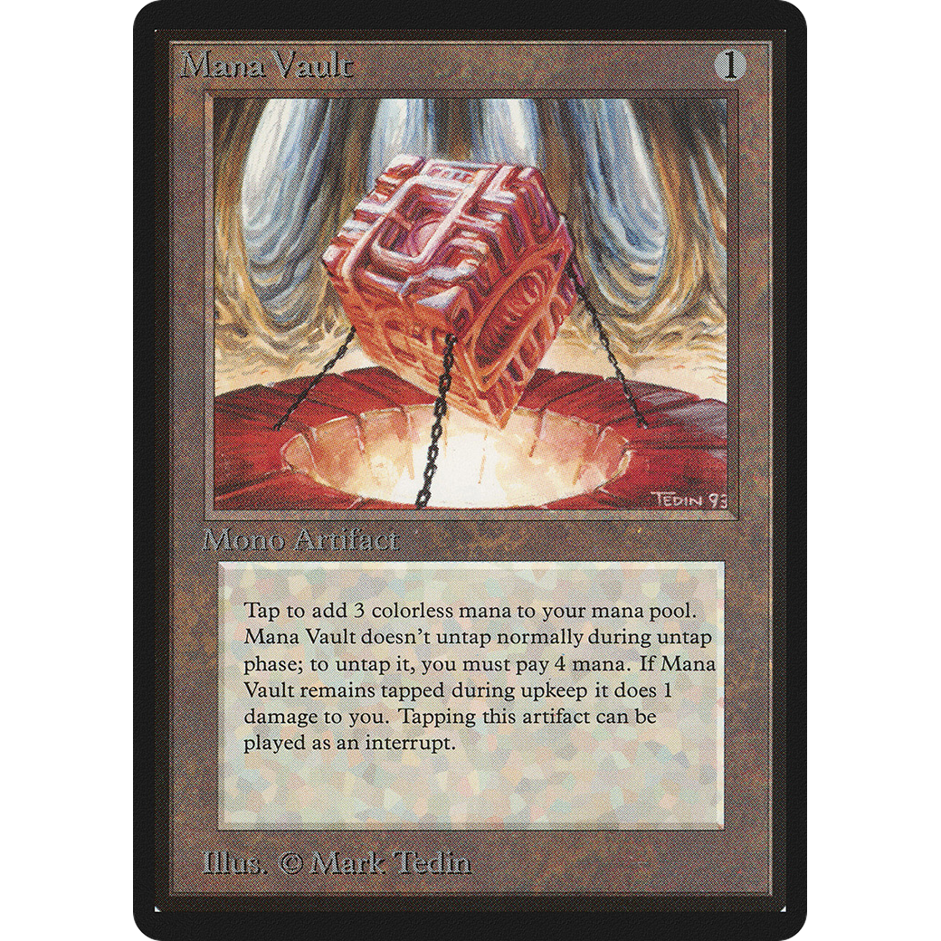 MTG Singles - Mana Vault - Beta - 