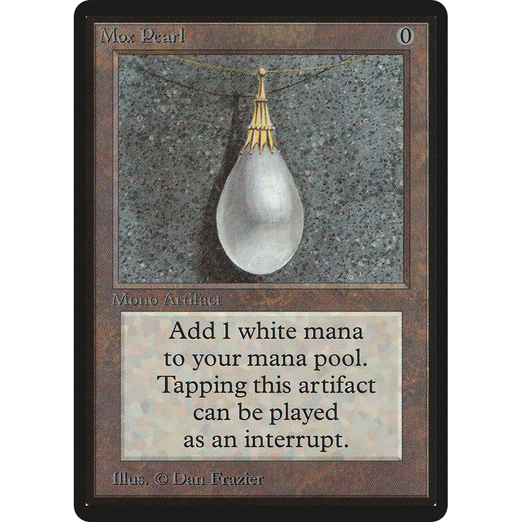 MTG Singles - Mox Pearl - Beta - 