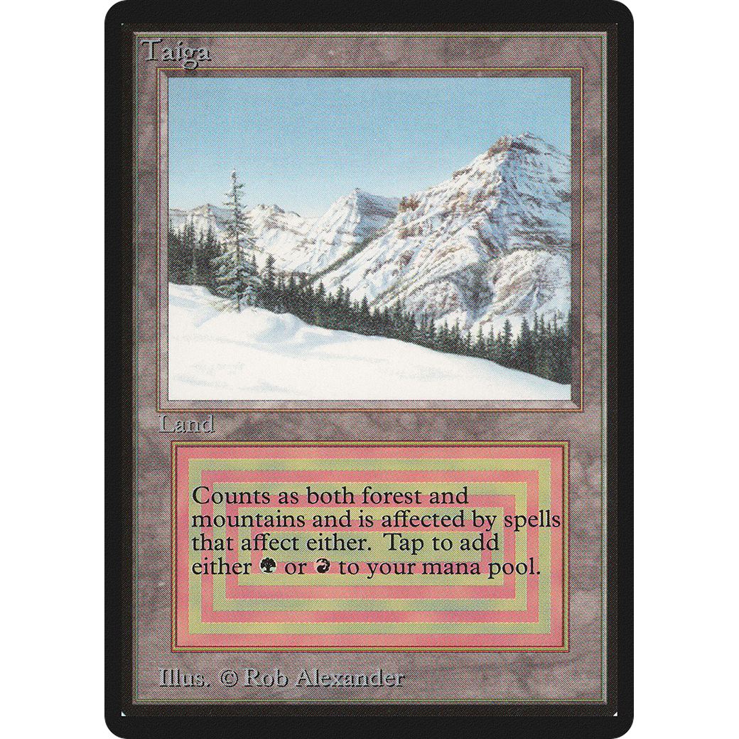 MTG Singles - Taiga - Beta - 