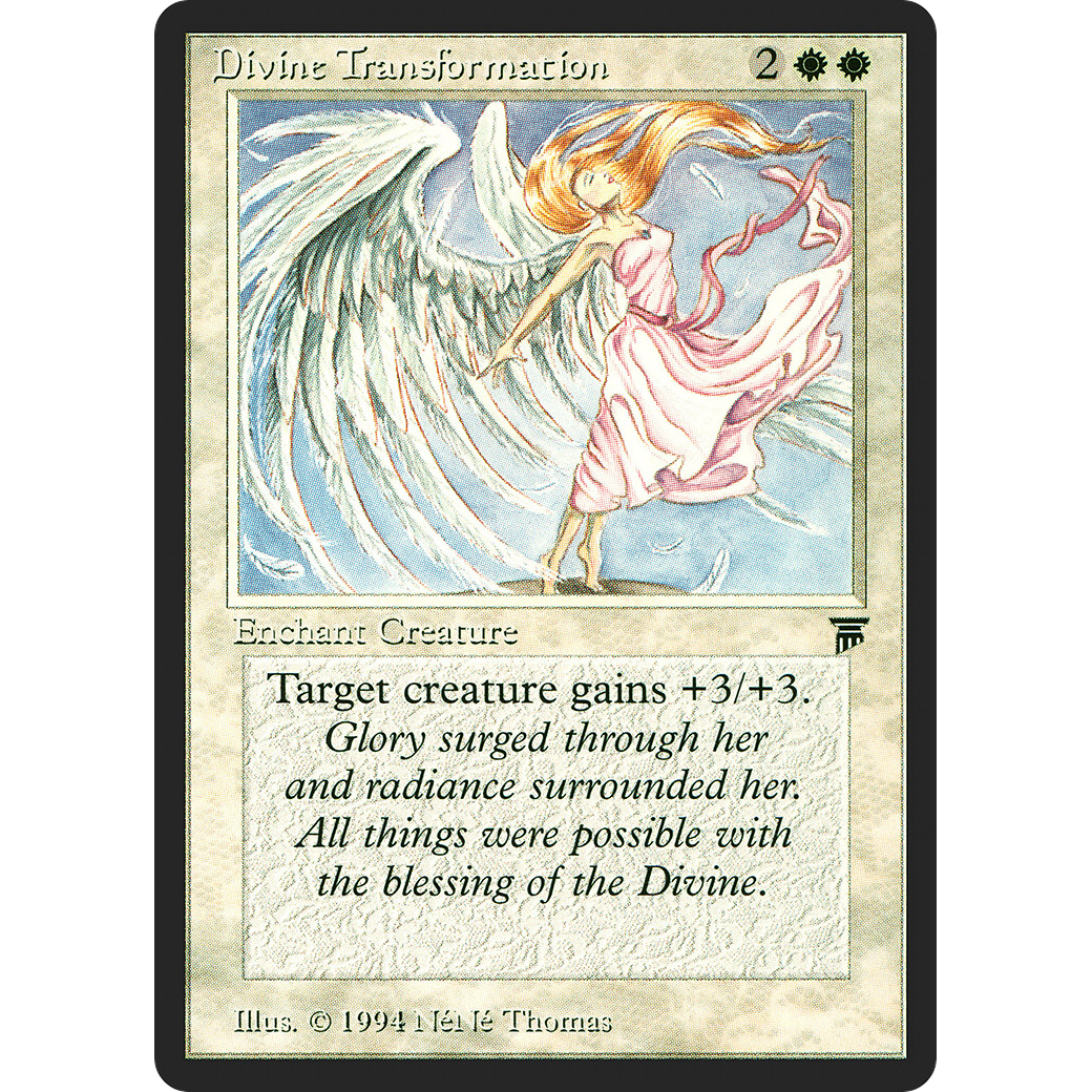 MTG Singles - Divine Transformation - Legends - Regular