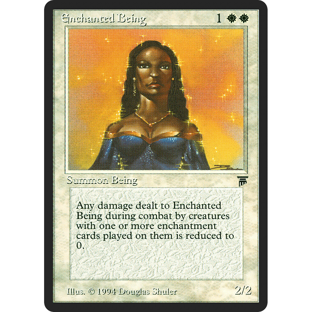 MTG Singles - Enchanted Being - Legends - Regular