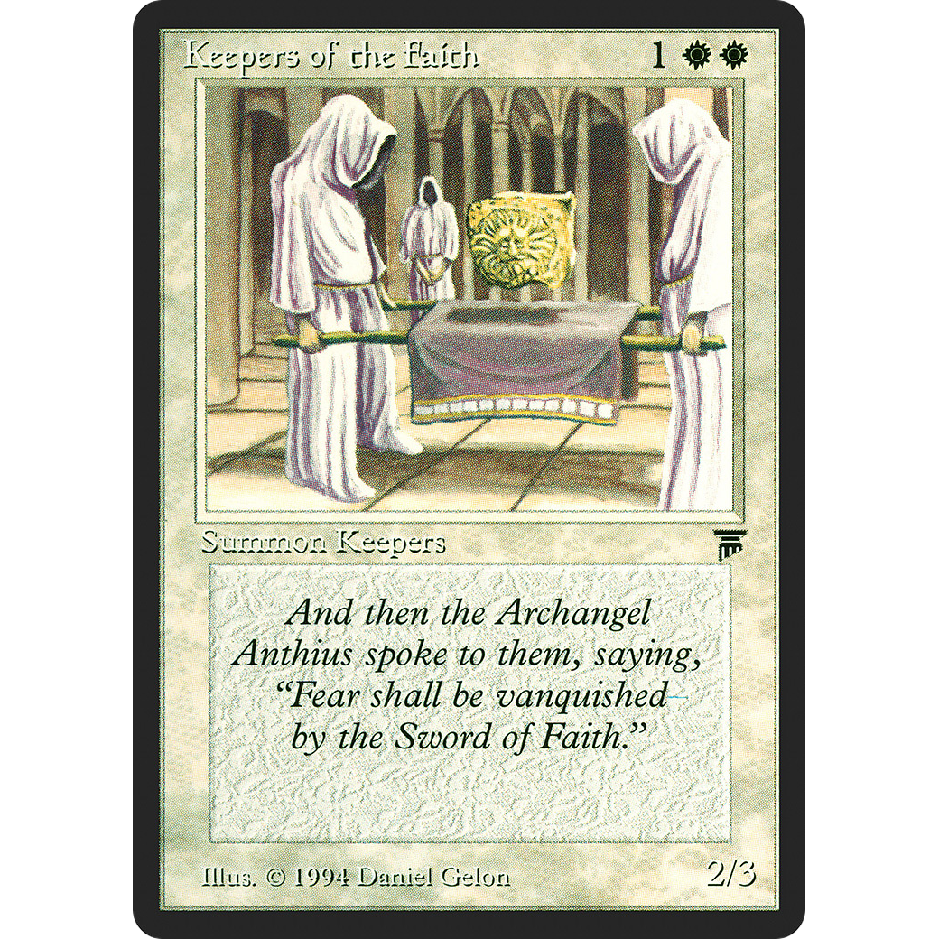 MTG Singles - Keepers of the Faith - Legends - Regular