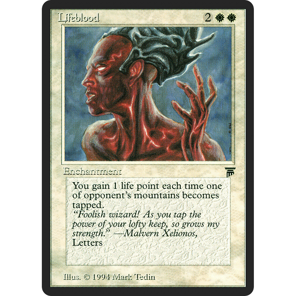 MTG Singles - Lifeblood - Legends - Regular
