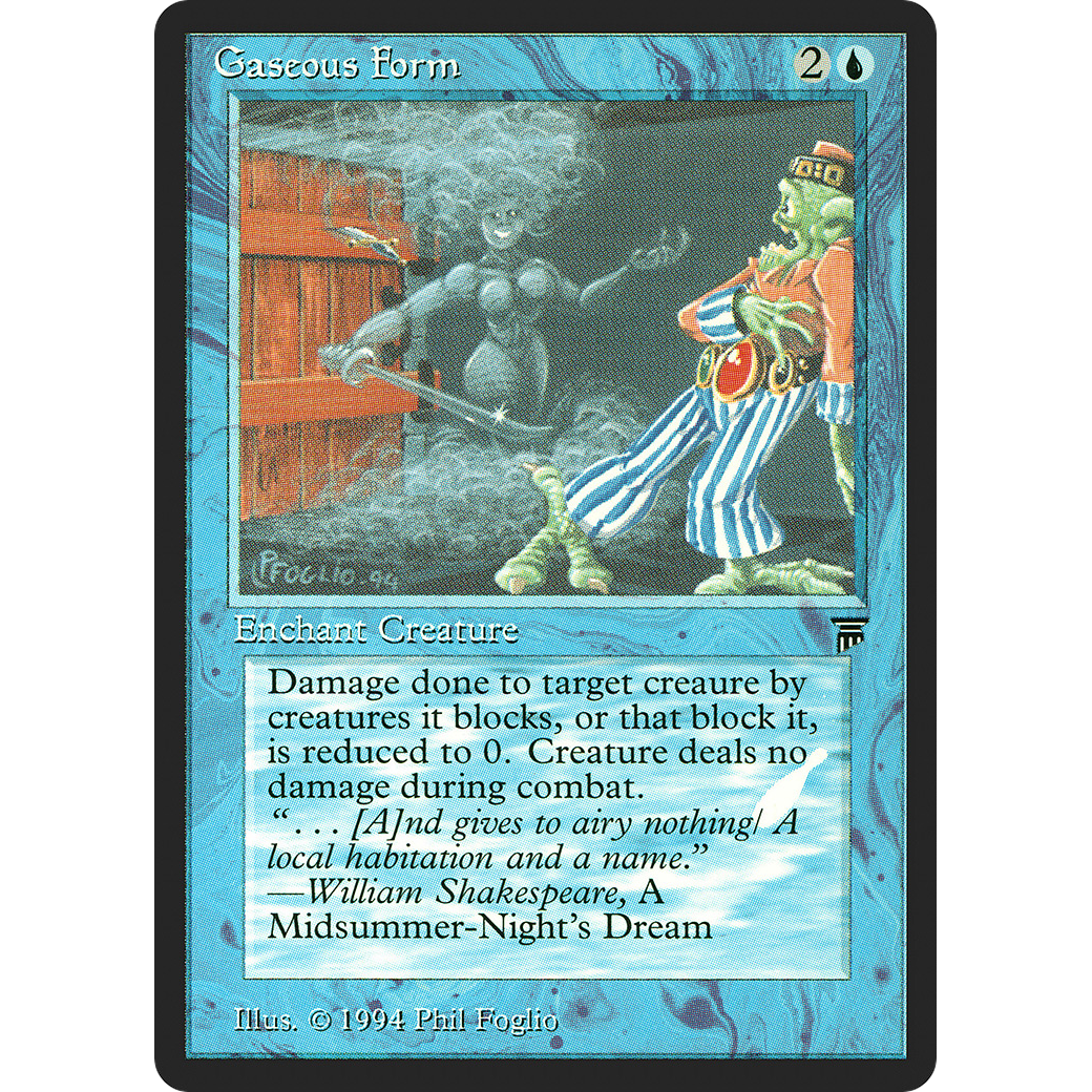 MTG Singles - Gaseous Form - Legends - Regular