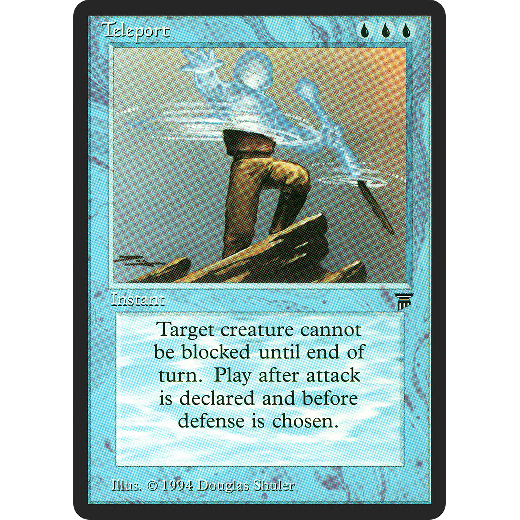 MTG Singles - Teleport - Legends - Regular