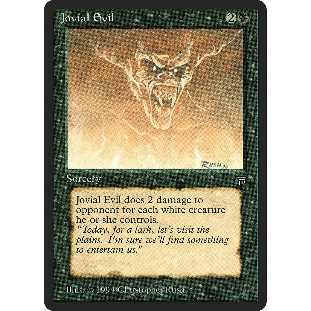 MTG Singles - Jovial Evil - Legends - Regular