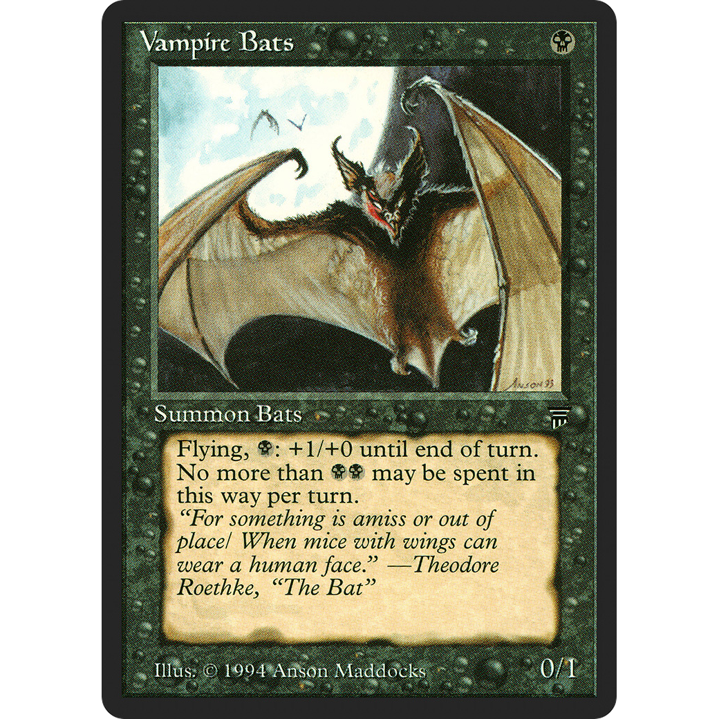MTG Singles - Vampire Bats - Legends - Regular
