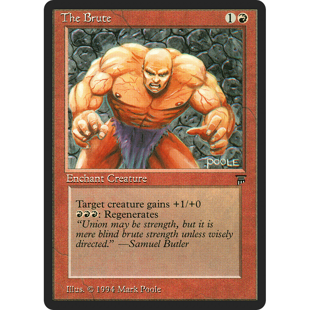 MTG Singles - The Brute - Legends - Regular