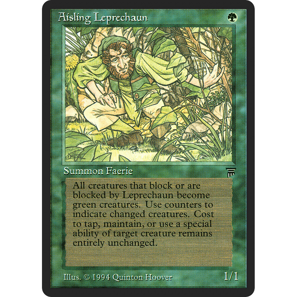 MTG Singles - Aisling Leprechaun - Legends - Regular